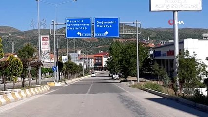 Karantina altına alınan Gölbaşı'nda sessizlik hakim