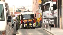 Bomberos y Policía Municipal se movilizan ante un incendio en Madrid