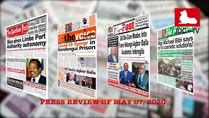 CAMEROONIAN PRESS REVIEW OF MAY 7, 2020
