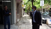 Επίσκεψη Κυριάκου Μητσοτάκη στο Παγκράτι