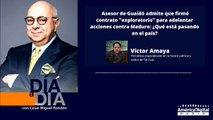 Asesor de Juan Guaidó admite haber firmado contrato “exploratorio” para eventual captura de Maduro: ¿Qué implica ésto?