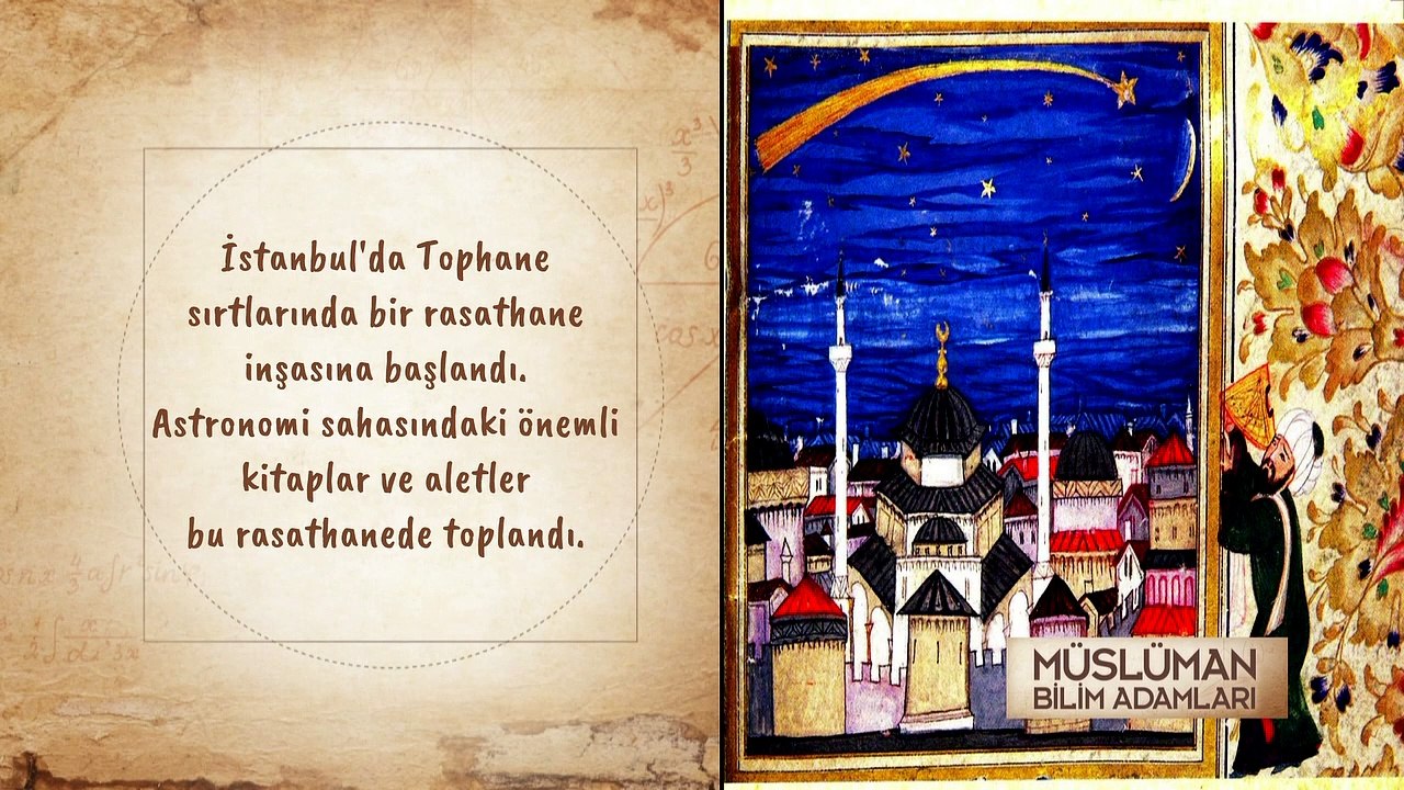 Müslüman Bilim Adamları – Takiyyüddin Er Raşit