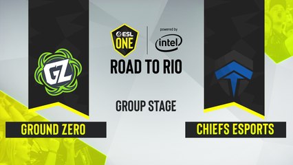 CSGO - Chiefs Esports Club vs. Ground Zero [Nuke] Map 2 - ESL One Road to Rio - Group Stage - Oceania