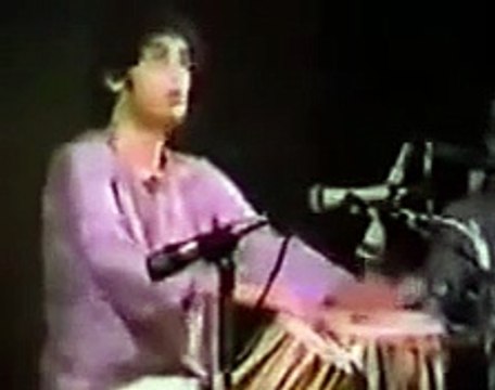 Ustad Zakir Hussain Rare Tabla Solo in Teentaal