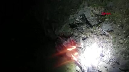 Kablo hırsızlığı zanlısı suçüstü yakalandı