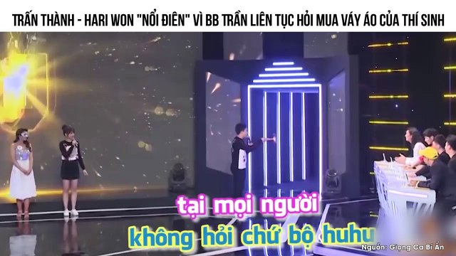 vì BB Trần Liên tục hỏi mua váy áo của thí sinh