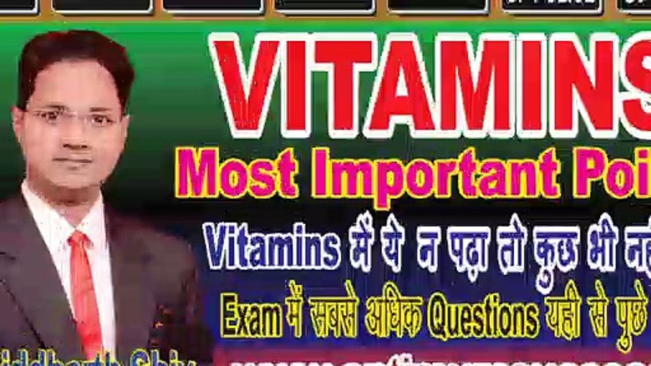 Vitamins Basic Concept
