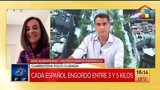 Cuarentena: los españoles engordaron entre tres y cinco kilos