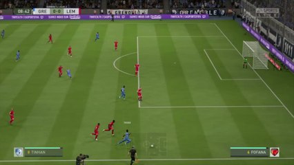 Grenoble Foot 38 - Le Mans FC  sur FIFA 20 : résumé et buts (L2 - 32e journée)