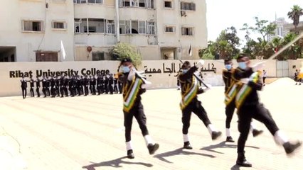 Gazze'deki Polis Akademisi yeni mezunlarını verdi (2)