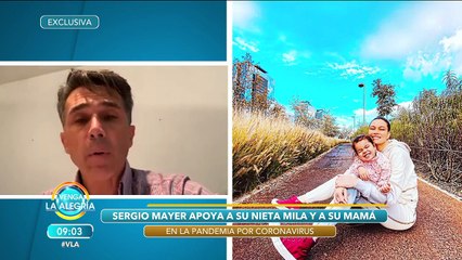 Sergio Mayer apoya actualmente a Natália Subtil con gastos de su nieta Mila. | Venga La Alegría