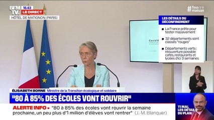 Elisabeth Borne sur les transports: "Les trains, tramways et bus seront désinfectés au moins une fois par jour"