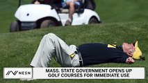 Mass. State Government Opens Up Golf Courses For Immediate Use