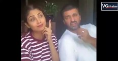 शिल्पा शेट्टी ने पति संग बनया टिकटोक वीडियो