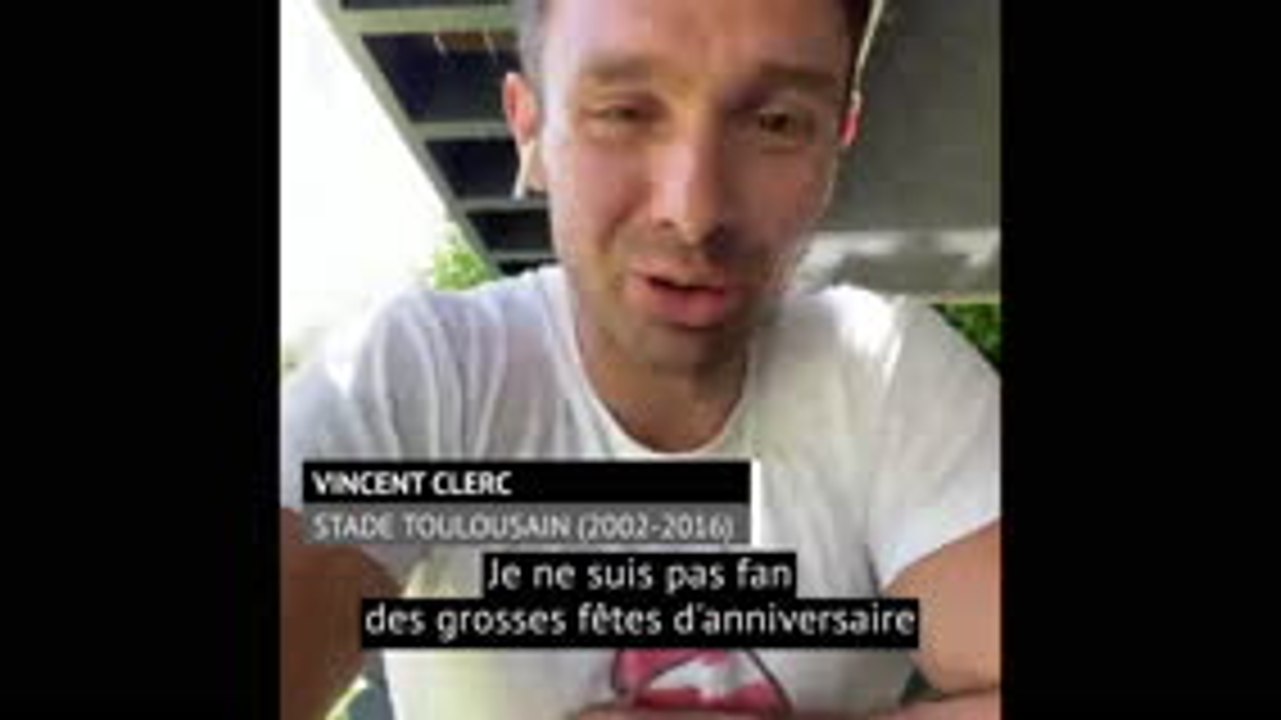 Joyeux anniversaire confiné, Vincent Clerc !