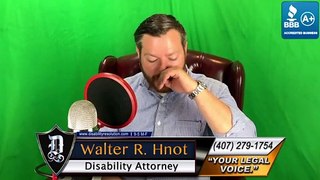 #28 of 50 (Cane) Trick Disability ALJ Questions You May Hear At Your Hearing By Attorney Walter Hnot