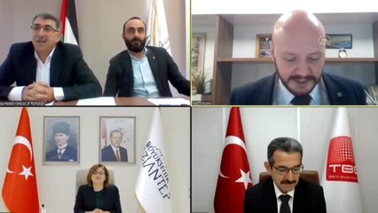 Türkiye ve Filistin belediyeleri pandemiyle ilgili tecrübelerini paylaştı