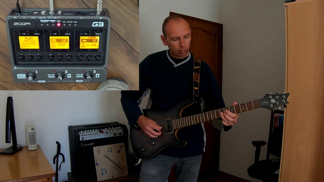 I Feel So Bad, Kungs, démo guitare, Looper Zoom G3