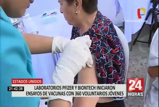 Estados Unidos: laboratorios iniciaron ensayos de vacunas con 360 jóvenes voluntarios