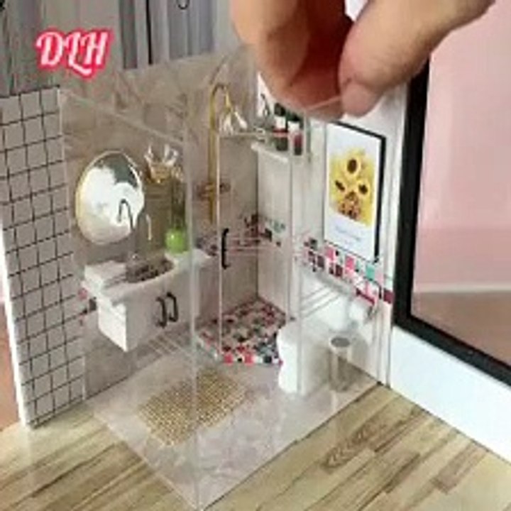 DIY Mini Dollhouse - Elegant Mini Home For Couple
