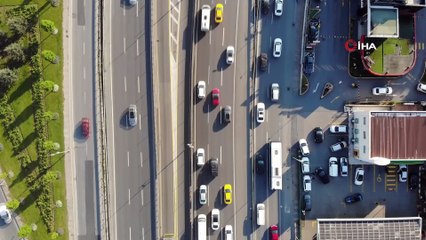 İstanbul’da trafik yoğunluğu, korona virüs öncesine geri döndü
