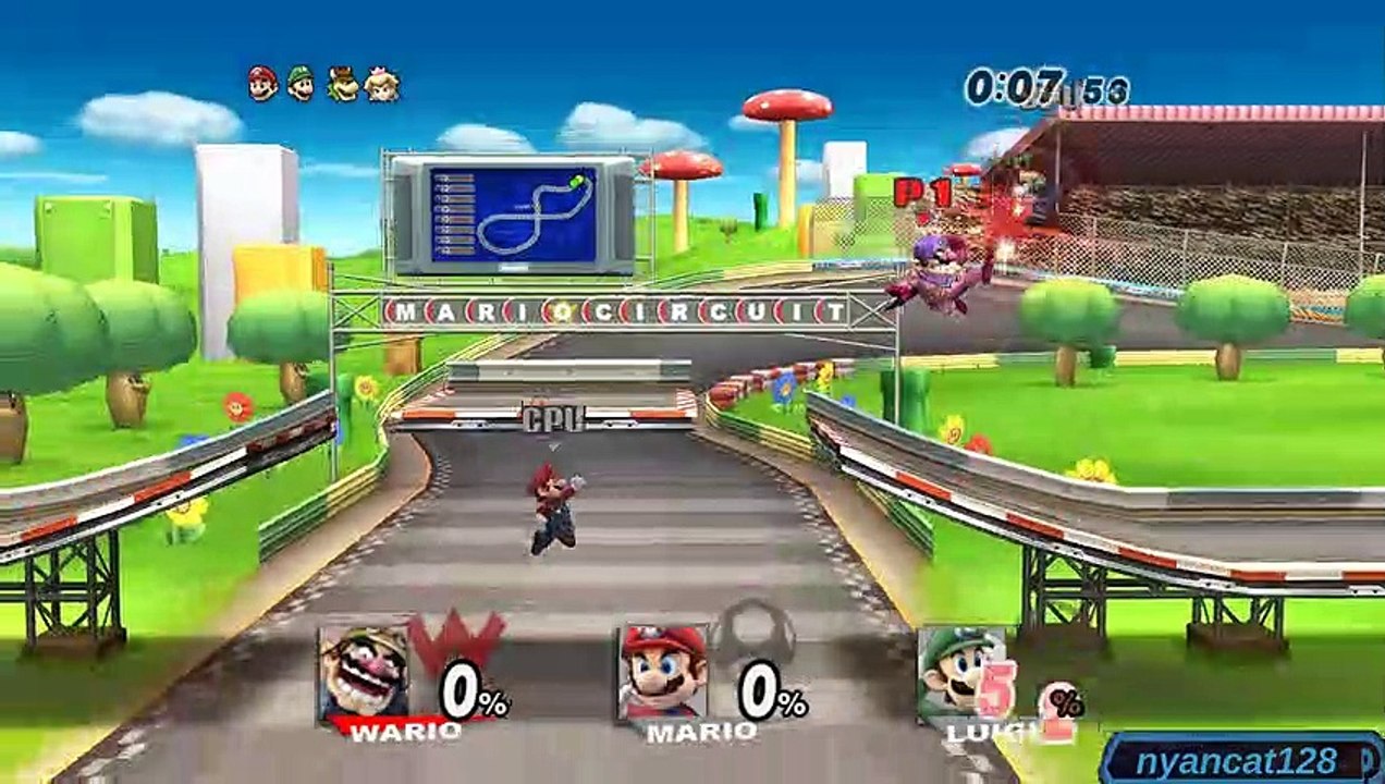 Super Smash Bros. Brawl: All Star as Wario Man