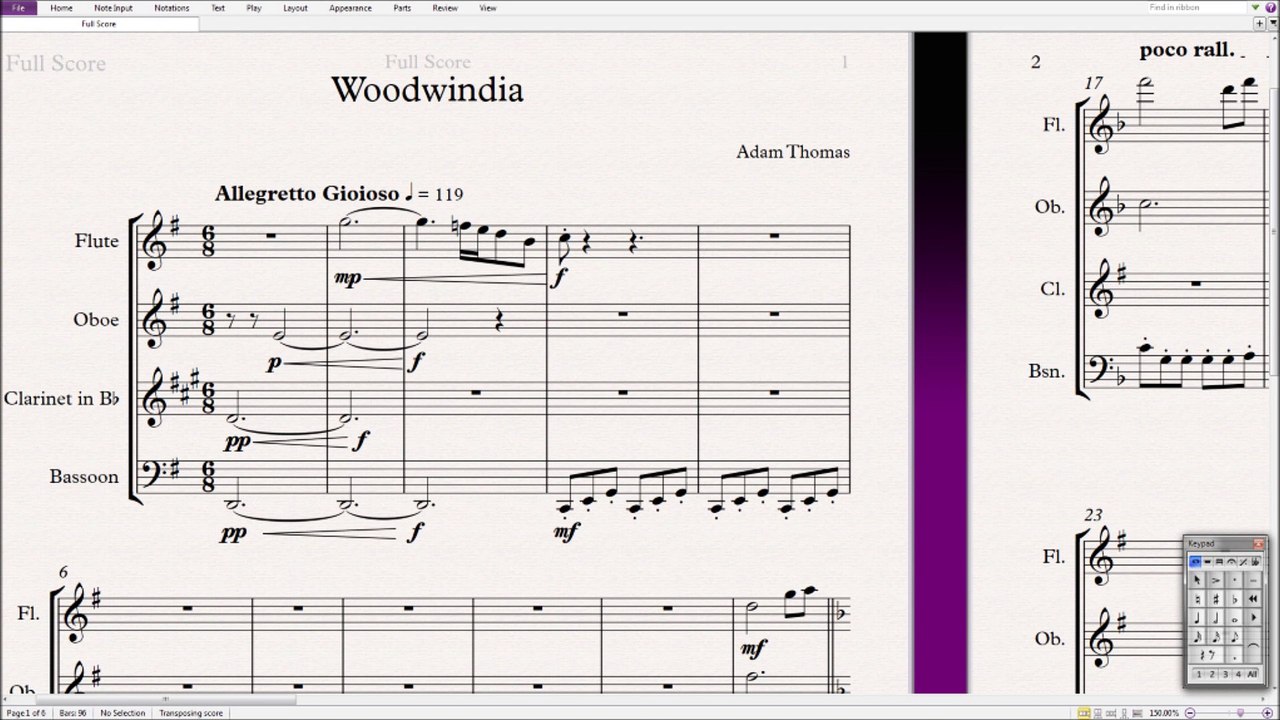 Adam Thomas - Woodwindia