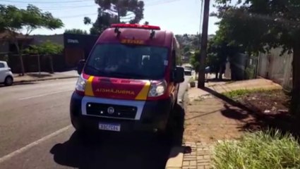 Vítima de queda fica ferida e é atendida por Socorristas no Parque São Paulo