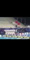 Quốc kỳ Trung Quốc và Nhật Bản bị rơi khi đang hát quốc ca tại ASIAD 2018 môn bơi lội