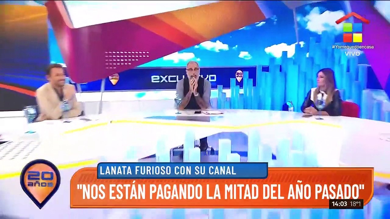 Jorge Lanata furioso con la negociación de su canal: "Nos estarían pagando la mitad del año pasado"