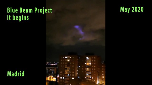 the blue beam project has started #ufo #bluebeamproject #ovnis #invasion #matrix #bluebeam #aliens