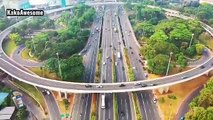 A Birds Eye view of a Amazing Roads & Over-bridges