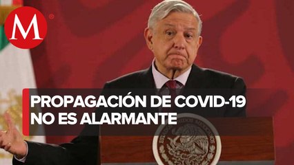 Proyecciones de coronavirus se mantienen, "no hay nada que signifique alarma": AMLO