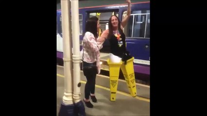 Prendre le métro vous a manqué... à elle aussi