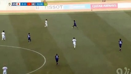 Bàn thắng duy nhất của Quang Hải hạ gục Olympic Nhật Bản