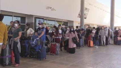 180 españoles, repatriados desde Marruecos