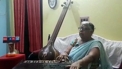 Tumi Robe Nirobe|Rabindra Sangeet ||Smt. Bharati Mukherjee