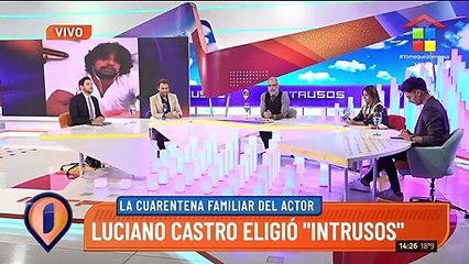 Luciano Castro: "Me da mucha bronca cuando no se cumple la cuarentena"