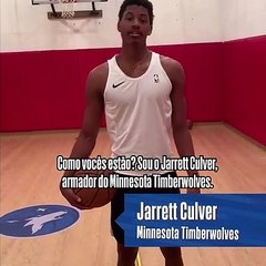 Dribble Over the Line Drill with Jarrett Culver (Portuguese Subtitles)