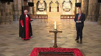 PM lights candle at Grave of Unknown Warrior ahead of VE Day