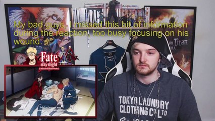 FATE SN Unlimited Blade Works Season 1 - Episode 4 REACTION HIGHLIGHTS