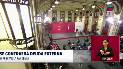 No se contraerá la deuda externa ante el Covid-19, dice López Obrador