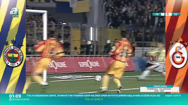 Fenerbahçe 4-4 Galatasaray (With Penalties 3-2) [HD] 07.02.2001 - 2000-2001 Turkish Cup Semi Final (Long Highlights)