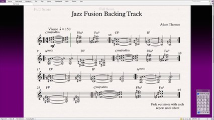 Jazz Fusion Backing Track