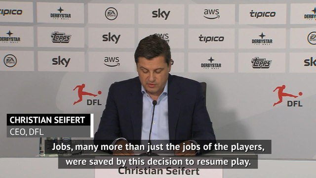 'Bundesliga to return on May 16th', CEO of the DFL confirms