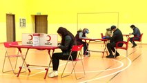 Başkentte gençlik merkezi personelinden Türk Kızılay'a kan bağışı desteği