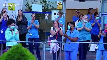 Leeds NHS turn out for May's first 'Clap for Carers'