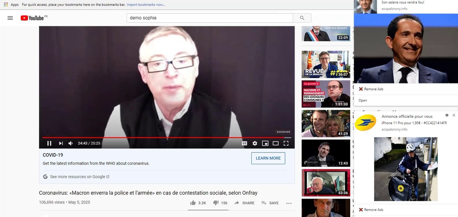 99\ Michel Onfray a la recherche d'un président ; le facteur sonne toujours 2X