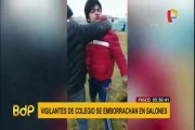 Pasco: intervienen a trabajadores de colegio bebiendo en aulas