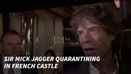 Sir Mick Jagger Quarantines Well